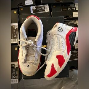 Jordan 14 candy cane size 9c toddler